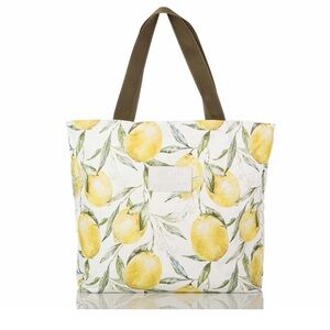 Aloha Limoncello Day Tripper Lemon Print Tote Bag